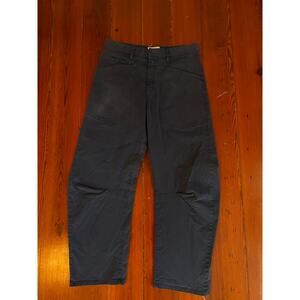 Nili Lotan Women’s Size 4 Utility Pants Navy Blue Made in USA